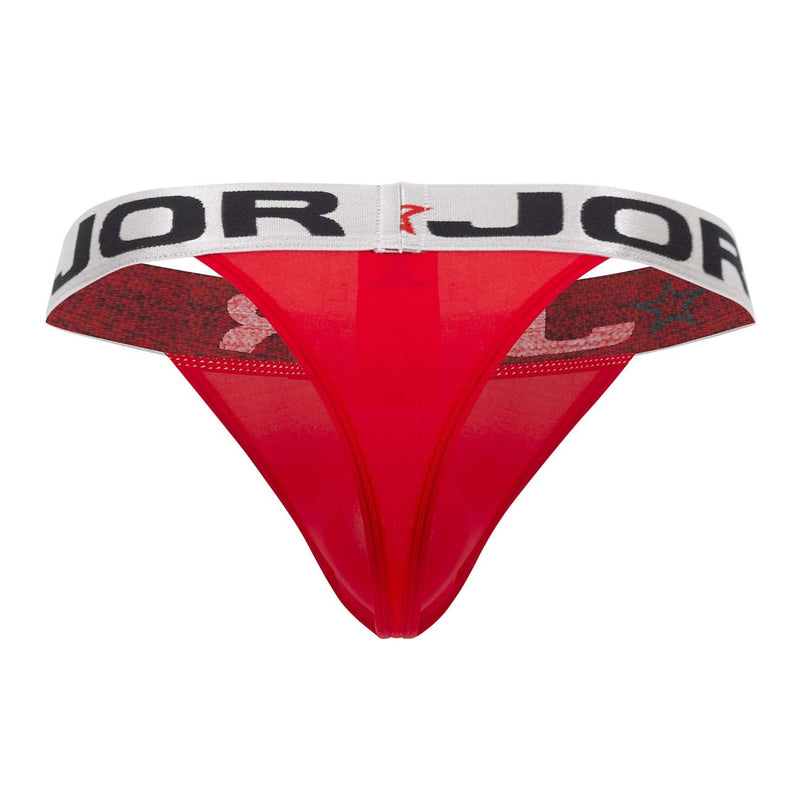 Jor 1610 jor thongs couleur rouge