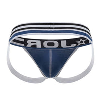 JOR 1614 VARSITY JOCKSTRAP रंग नीला