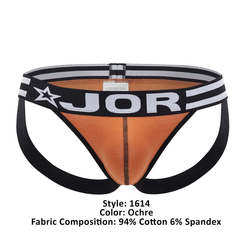 Jor 1614 Varsity Jockstrap Color Ochère