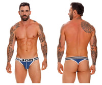 Jor 1615 Varsity Thongs Color bleu