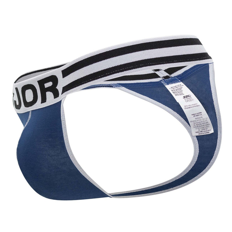 Jor 1615 Varsity Thongs Color bleu