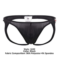 JOR 1632 Montecarlo Jockstrap Color Negro