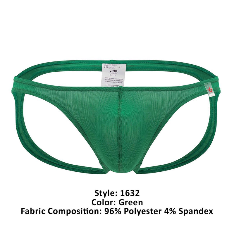 Jor 1632 Montecarlo Jockstrap Color Green