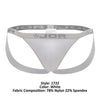 JOR 1722 ROMEO JOCKSTRAP रंग सफेद