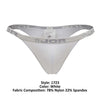 Jor 1723 Romeo Thongs Color blanc