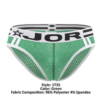 Jor 1735 Briefs de vitesse Color Green