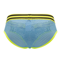 Jor 1735 Briefs de vitesse couleur turquoise