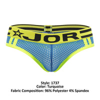 JOR 1737 Velocidad de color G-string Turquesa