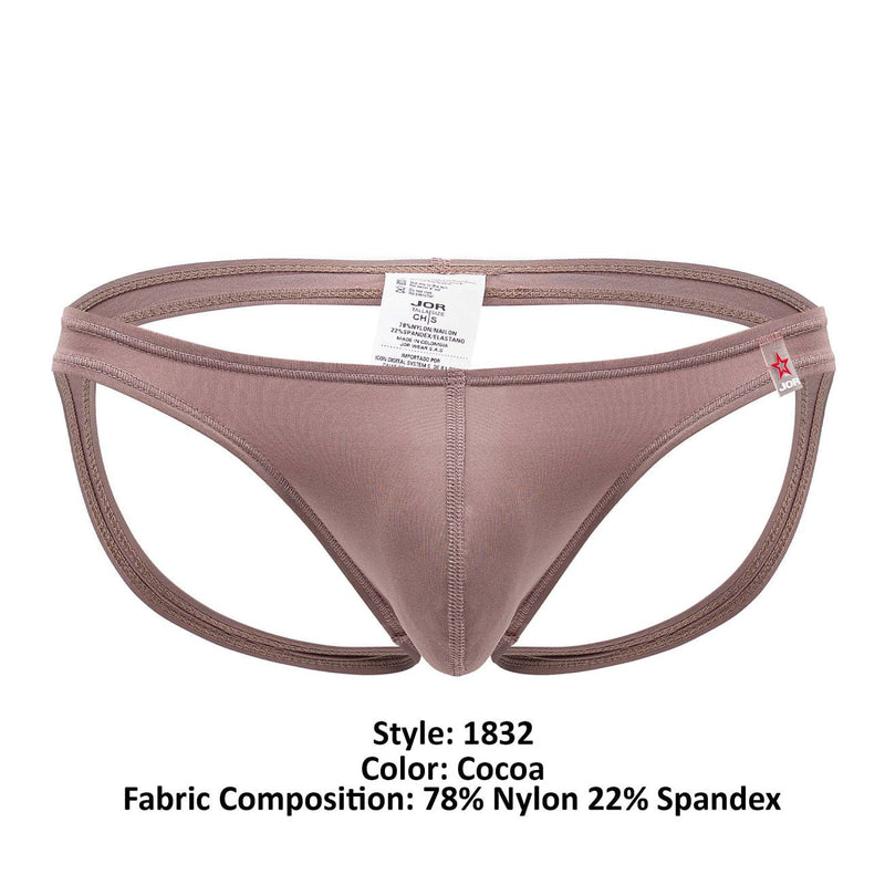 Jor 1832 Kioto Jockstrap Color Cocoa