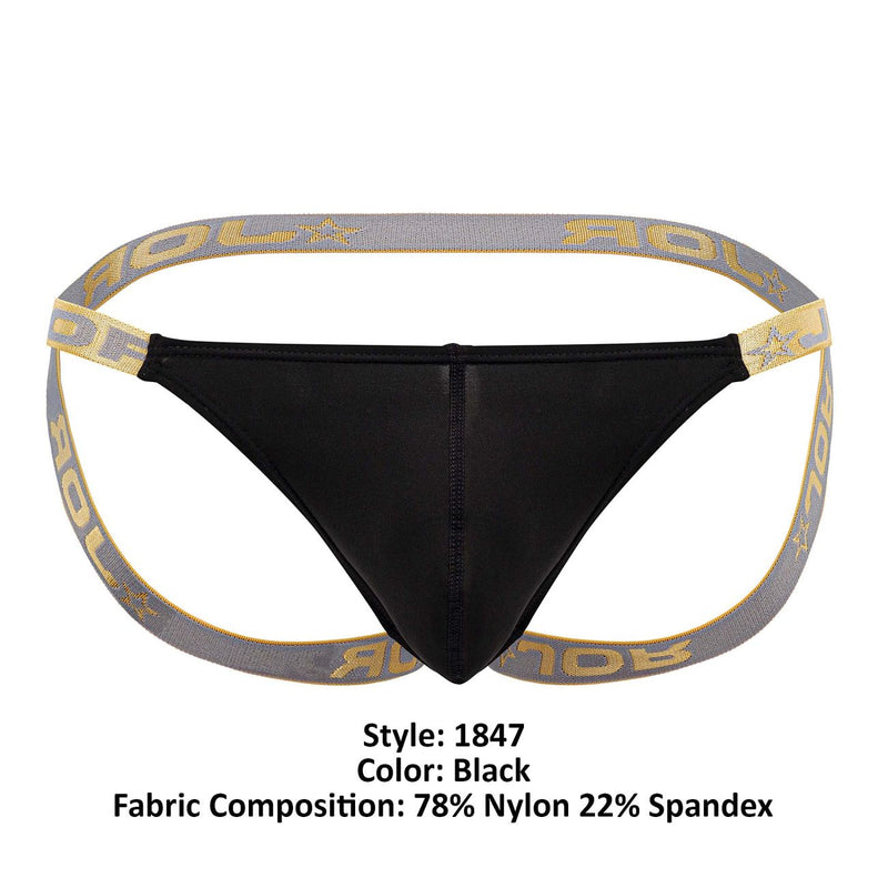 Jor 1847 ares jockstrap couleur noir