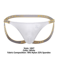 Jor 1847 ares jockstrap cool blanc