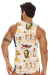 JOR 1874 OSIRIS TANK TOP COLOR impreso