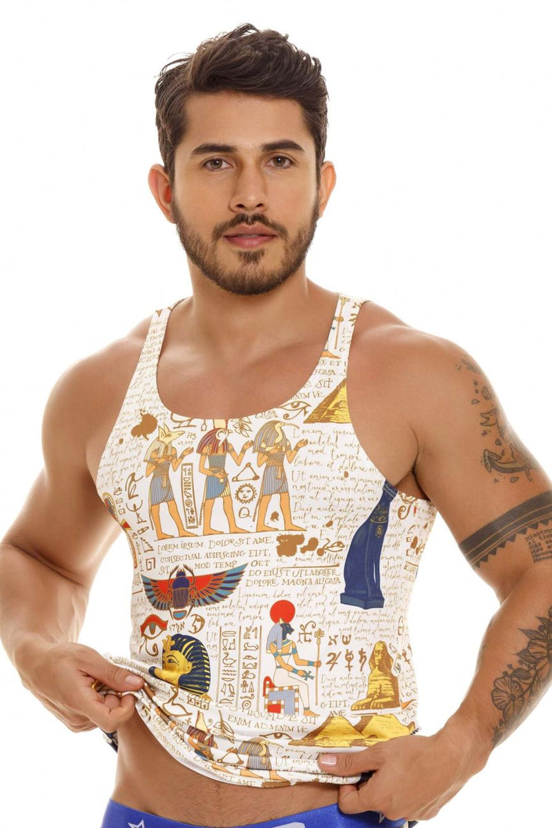 JOR 1874 OSIRIS TANK TOP COLOR impreso