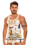 JOR 1874 OSIRIS TANK TOP COLOR impreso