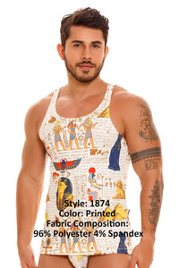 JOR 1874 Osiris Tank Top  Color Printed