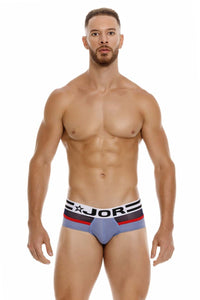 Jor 1941 Briefs athlétiques Color bleu