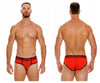 Jor 1944 Briefs universitarios color rojo