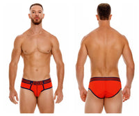 Jor 1944 Briefs collégiaux Color Red