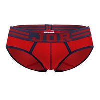 Jor 1944 Briefs universitarios color rojo