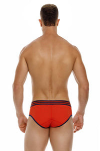 Jor 1944 Briefs collégiaux Color Red