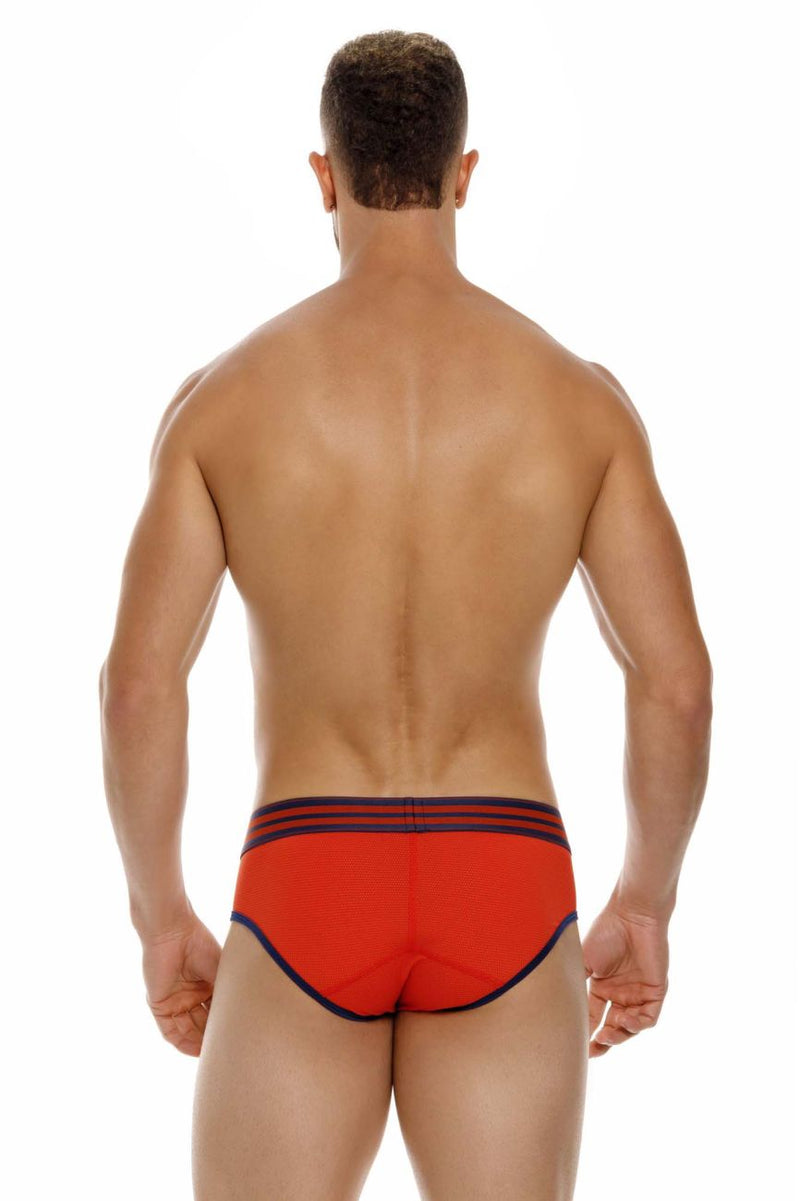 Jor 1944 Briefs universitarios color rojo