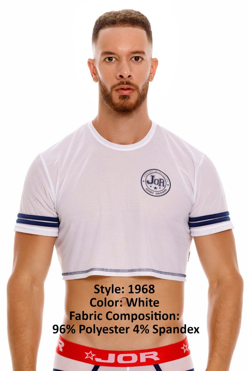 Jor 1968 Dakar Crop Top Color blanc