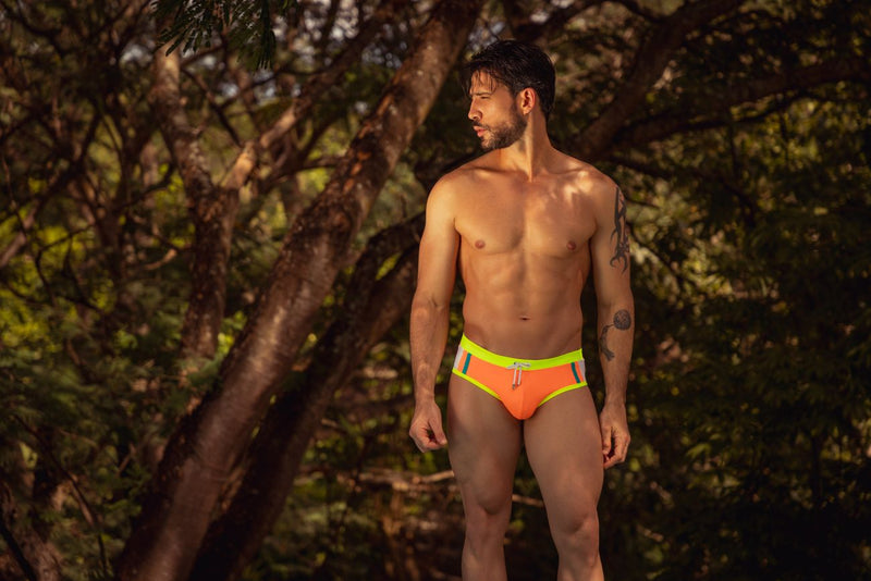 Jor 1999 Canarias Swim Briefs Color Orange