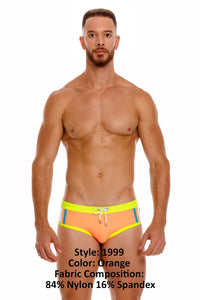 Jor 1999 Canarias Swim Briefs Color Orange