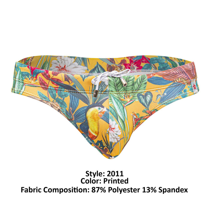 Jor 2011 Tropical Swim Thongs Couleur imprimée