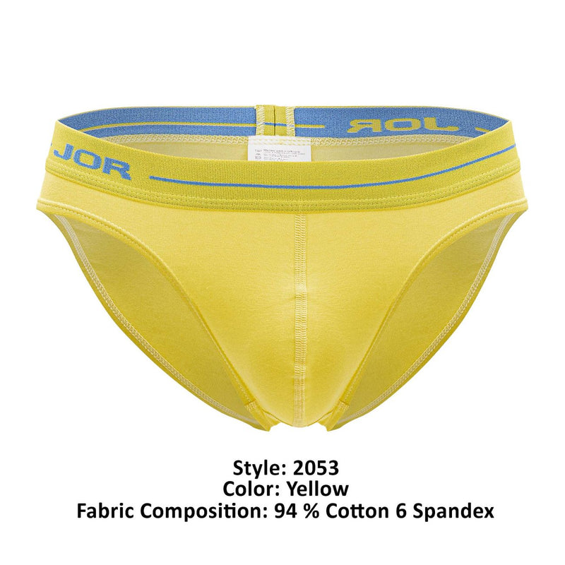 Jor 2053 Couleur de bikini quotidienne jaune