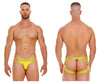 Jor 2054 Couleur quotidienne de jockstrap jaune