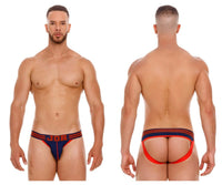 Jor 2059 College Jockstrap Color bleu