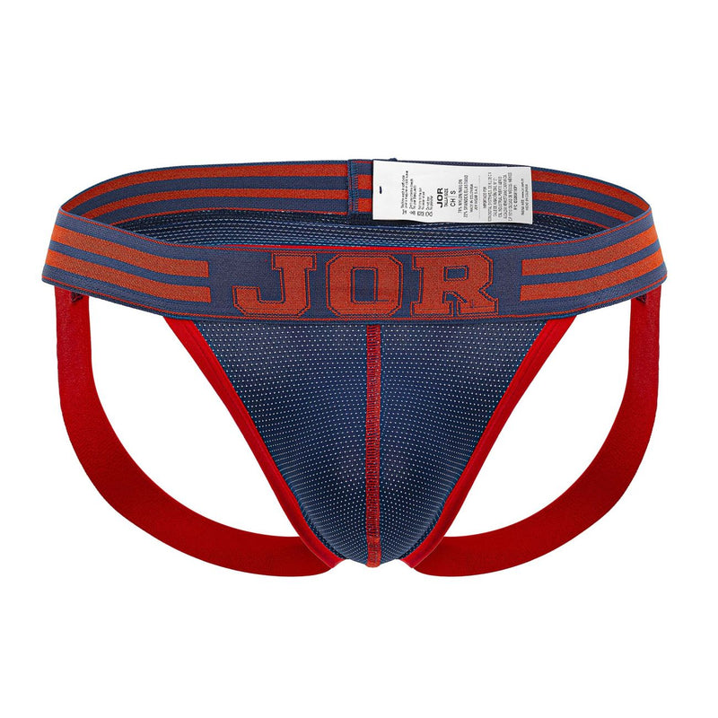 Jor 2059 College Jockstrap Color bleu