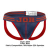 Jor 2059 College Jockstrap Color bleu