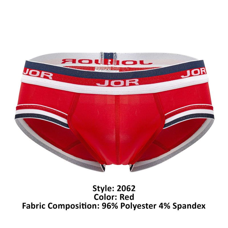 Jor 2062 Sailor Briefs Color Red