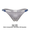 Jor 2065 Eros Thongs Color Grey