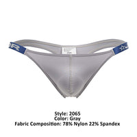 JOR 2065 Eros Thongs Color Gray