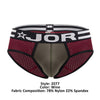 Jor 2077 Briefs del ejército Vino en color