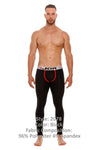 Jor 2078 Hiver Long Johns Color noir