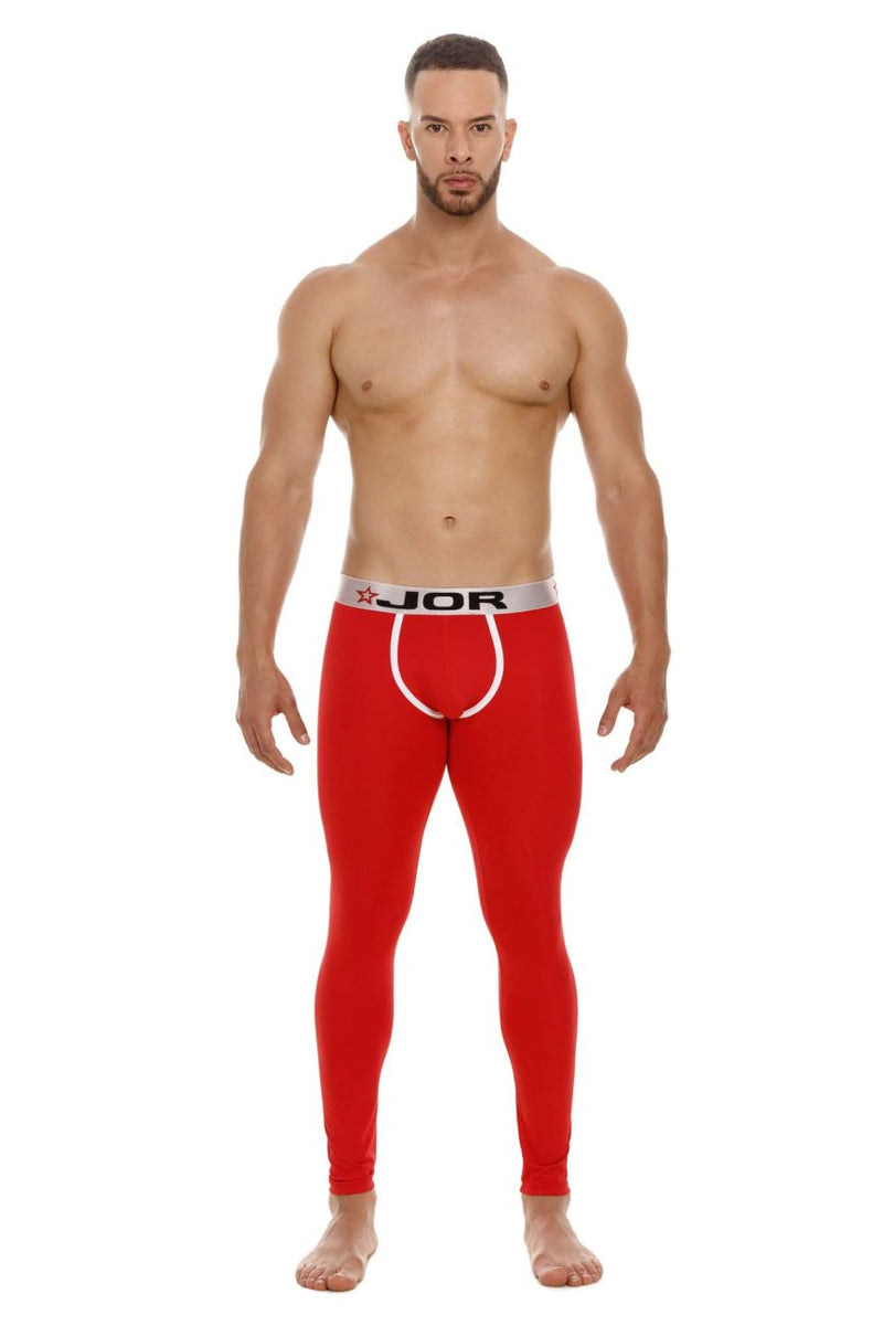 Jor 2078 hiver long johns couleurs rouge