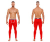 Jor 2078 hiver long johns couleurs rouge