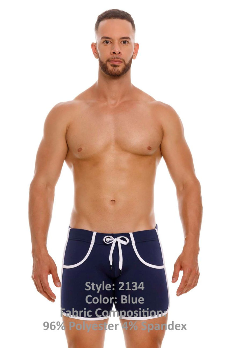 Jor 2134 Wimbledon Athletic Shorts color azul