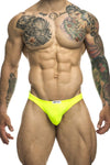 Justin + Simon XSJ01 Classic Bikini Color Neon Green