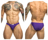 Justin + Simon XSJ01 CLASTIC BIKINI COULEUR PURPLE