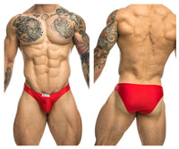 Justin+Simon XSJ01 Classic Bikini Color rojo