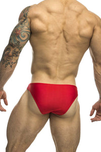 Justin+Simon XSJ01 Classic Bikini Color rojo