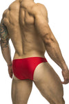 Justin+Simon XSJ01 Classic Bikini Color rojo