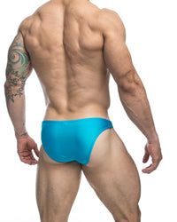 Justin + Simon XSJ01 Classic Bikini Color Turquoise