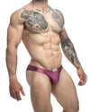 JUSTIN+SIMON XSJ01 Classic Bikini Color Wine