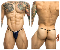 Justin+Simon XSJ02 Classic G-String Bulge Color Navy